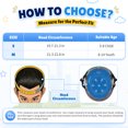 thumbnail image 6 of Kids Bike Helmet & Protective Gear Set – Adjustable Helmet with Knee Pads, Elbow Pads, and Wrist Guards for Scooters & Skateboards, 6 of 10