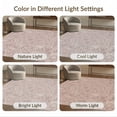 thumbnail image 7 of ODIKA Dusty Rose Faded Interlocking Framework Decorative Border Design Easy Care Kids Safe for Small Living Room, Playroom, Bedroom, 7 of 7