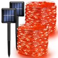 thumbnail image 1 of Cadena de luces solares TW SHINE, color rojo, 80 pies, 240 LED, resistente al agua, 1 of 6