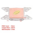 thumbnail image 4 of CPU Block, 12.9mm Outer Diameter with POM Cover, CPU Water Cooling Block, Two Connectors for Computer CPU for  AM4, 4 of 8
