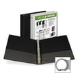 thumbnail image 2 of Samsill 18539 Round View Binder w/2 Pckts 1-1/2 in. Cap. 11 in.x8-1/2 in. BK/WE, 2 of 3