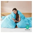 thumbnail image 3 of Twin Duvet Cover Set - Soft Double Brushed Bright Blue Duvet Cover Twin, 2 Piece Twin/Twin XL Duvet Cover with Button Closure, 1 Duvet Cover 68x90 inches and 1 Pillow Sham, 3 of 9