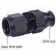 thumbnail image 1 of 6AN AN6 Female Flare to 5/16 3/8 1/4 1/2Fuel Hardline Tube Fitting Adapter Aluminum, 1 of 5