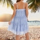 thumbnail image 5 of Vestido sin mangas casual sin mangas con estampado de leopardo de verano para mujer Fridja  hj1025, 5 of 9