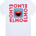 thumbnail image 3 of Sesame Street - Elmo Square - Toddler and Youth Short Sleeve Graphic T-Shirt, 3 of 5