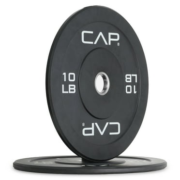 CAP Barbell Olympic Rubber Bumper Plates (Pairs/Singles by sizes)