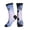 3 Black, variant on Women's Men's Mountain Biking Colorful Novelty Pattern Crew Athletic Socks