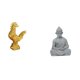 thumbnail image 1 of Figura decorativa de pollo, Buda y mono, estilo Feng Shui, ideal para cumpleaños, aniversarios, inauguraciones de casas, patios y jardines., 1 of 8