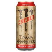 Monster Java 300 Mocha, Triple Shot, Coffee, 15 fl oz Cans, 12 Ct