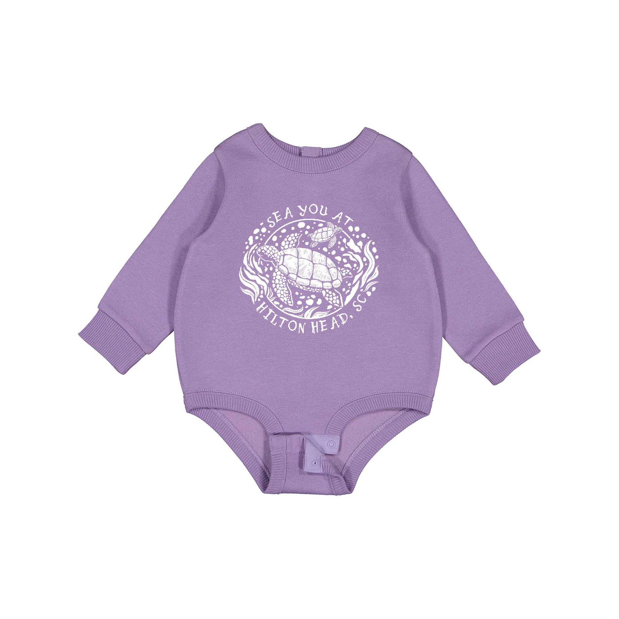 Inktastic Sea You at Hilton Head, Sc Baby Fleece Bodysuit