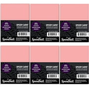Speedball Speedy-Carve Block Printing Carving Block, Rectangle, Pink, 3 x 4 Inches (6-Pack), Linoleum for Printmaking