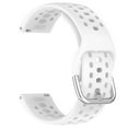 thumbnail image 2 of Tono de silicona correa con conector de metal deportivo de reemplazo reloj hebilla pulsera, 2 of 4