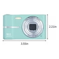 thumbnail image 3 of High Definition Digital Camera 4k 50 Million Photos 16x Pink As described, 3 of 8