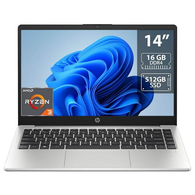 Laptop HP 245 G10: Ryzen 3, RAM 16GB, SSD 512GB, 14" LED, Windows 11 Home