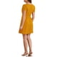 thumbnail image 3 of INSPIRAR CHIC Vestido de Promoción A-Line de Manga Corta con Cuello Cuadrado Impreso para Mujeres S Amarillo-Corazón, 3 of 8