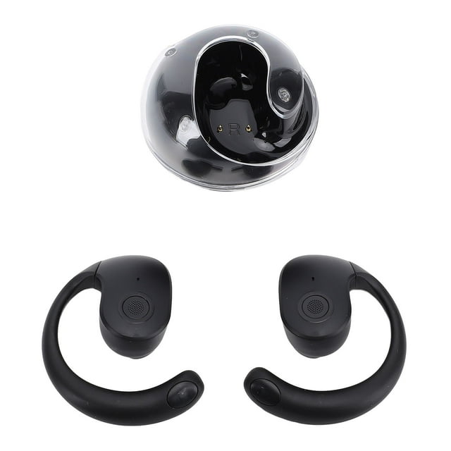 AI Language Translation Earbuds, JM13 BT Voice Translator Headset, 80 Languages Online Translation, 4 Modes, Portable Simultaneous Translation Device for Business Travel