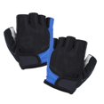 thumbnail image 4 of Peahefy Knitted Half Finger Riding Glove Breathable Shockproof Bike Cycling Gloves, 4 of 8