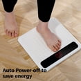 thumbnail image 5 of Vowella Smart Body Fat Scale, Highly Accurate Digital Bathroom Scale with Large LCD Display, 400 lbs Capacity, White, 5 of 10