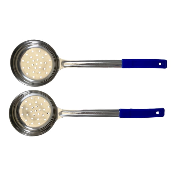 Habanerofire Slotted Serving Spoodle Set 8oz Metal Ladle Pack of 2