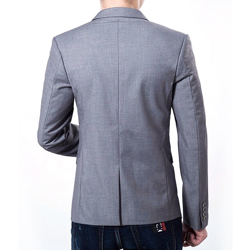 Topwoner Fashion Men Suit Jacket Casaco Terno Masculino Blazer Cardigan Jaqueta Wedding Suits Jackets - image 4 of 6