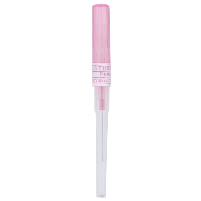 Agujas para perforación de catéter, agujas para perforación de oreja y nariz, herramientas para perforación corporal de acero inoxidable, 50 unidades/caja de 20G