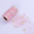 thumbnail image 1 of SPRING 1 Pcs Tulle Ribbon Roll DIY Craft Ribbons For Gift Packaging Mesh Fabric Supplies DIY Handmade Creative Decorative Pieces Korean powder, 1 of 9