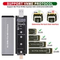 thumbnail image 2 of Adaptador M.2 NVME a USB 3.1 Gen2 MTYTECH, 2 of 5