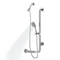 thumbnail image 1 of Pulse ShowerSpas 4001L-SSP Ergo Slide Bar Left Stainless Steel Polished, 1 of 2