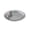 Silver | 7.13 Inch, variant on romoty Vintage Oval Metal Serving Platter Tray, 7.13 Inch Gold Embossed Baroque Dessert Plate Dish for Dining Table Kitchen Home