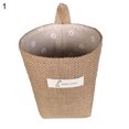 thumbnail image 2 of HEVIRGO Storage Basket Creative Large Capacity Jute Practical Multifunctional Wall Hanging Desktop Basket Bin for Dormitory,1#, 2 of 10