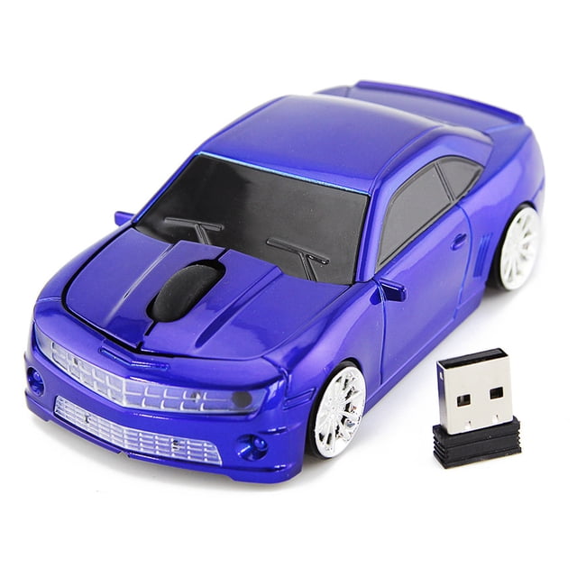Sport Car Shaped 2.4G Computer Mouse with High Accuracy Sensor for Laptop, Plug and Play