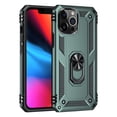 thumbnail image 2 of Compatible with iPhone 14 Pro Case Built-in 360 Ring Holder Kickstand, Extreme Protection Military Armor Magnetic Car Dual Layer Protective Heavy Duty Phone Cover For iPhone 14 Pro,Darkgreen, 2 of 8