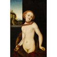 thumbnail image 3 of Lucas Cranach the Elder 11x14 Black Modern Framed Museum Art Print Titled - Lucretia (1530), 3 of 5