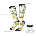 thumbnail image 5 of Picia Women Crew Soft Moisture-wicking Socks Bees Collecting Nectar Pattern Design Cotton Socks, One Size fit All, 5 of 9
