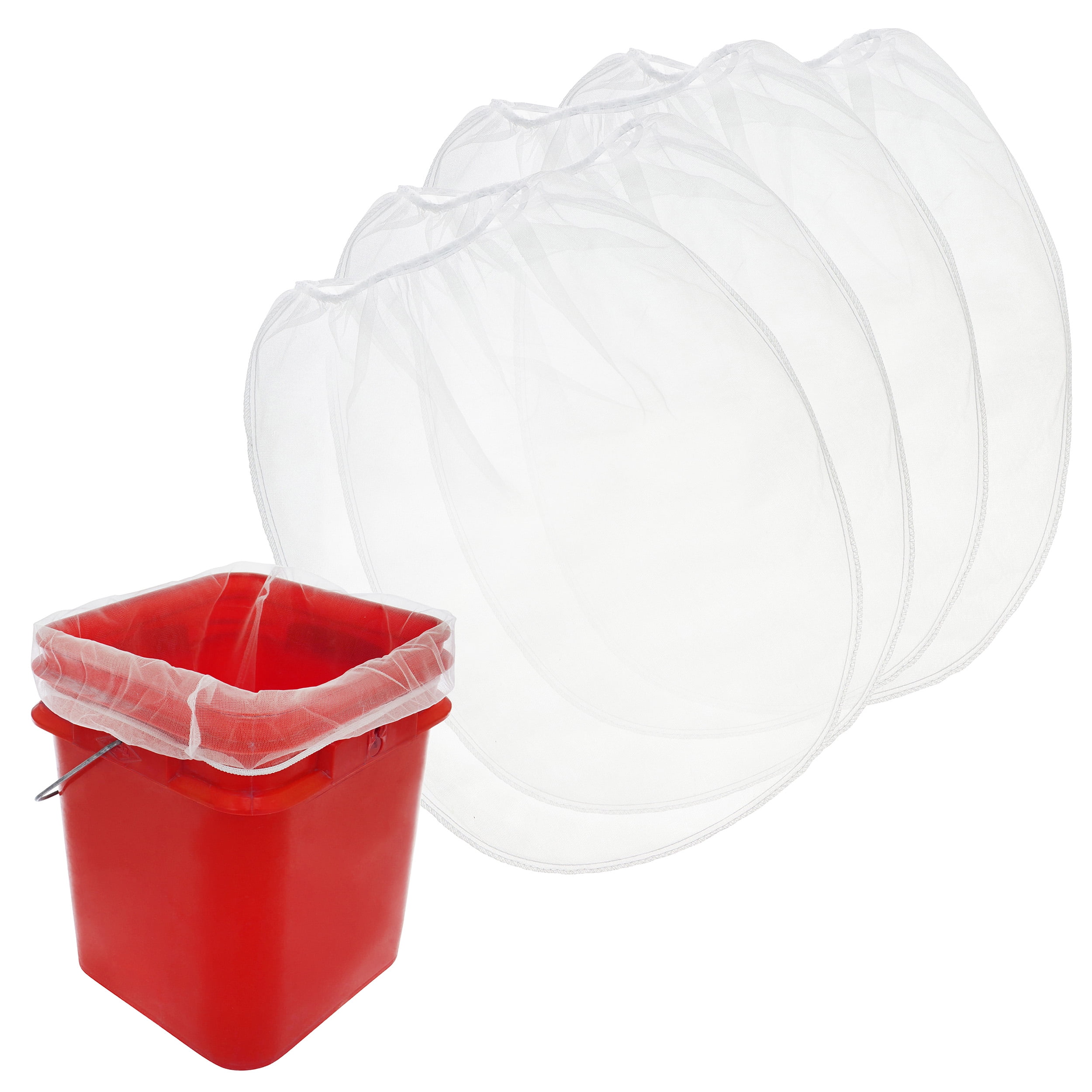 ABN Paint Strainer Bag 5 Gallon Paint Filter 40pk - Nylon Mesh for 5 