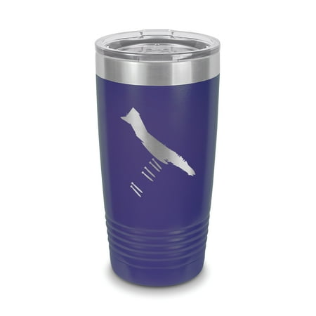 

F-4 Phantom Dropping Bombs Tumbler 20 oz - Laser Engraved w/ Clear Lid - Polar Camel - Stainless Steel - Vacuum Insulated - Double Walled - Travel Mug - f4 fighter bomber