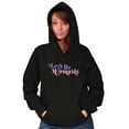 thumbnail image 4 of Let's Be Mermaids Cute Beach Day Hoodie Sweatshirt Women Brisco Brands M, 4 of 6
