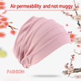 thumbnail image 3 of Summer Beanie with Shutter Design Hat Simple Comfortable Exquisite Appearance Sleeping Caps Headwear Supplies Birthday Gifts, 3 of 5