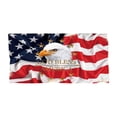 thumbnail image 6 of Patriotic Beach Towel, 59.1x29.5in Fade-proof Microfiber Bath Towel, Lightweight Portable Cloth for Camping Gym Independence Day Holiday Decoration, 6 of 7