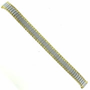 8-11mm Speidel Expansion Twist-O-Flex Two Tone Stainless Ladies Watch Band