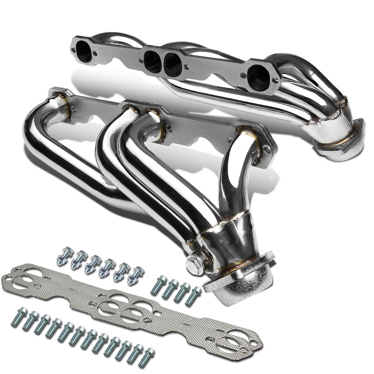 Stainless Header Exhaust Manifold Fit For 1988 1989 1990-1997 CHEVY/GMC C/K Truck 5.0L/5.7L HDSGMC85T2 