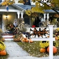 thumbnail image 6 of Halloween Boo Mailbox Cover Magnetic Ghost Mailbox Covers Halloween Spooky Post Letter Box Cover for Garden Yard Decor 25.5x21 Inch, 6 of 6