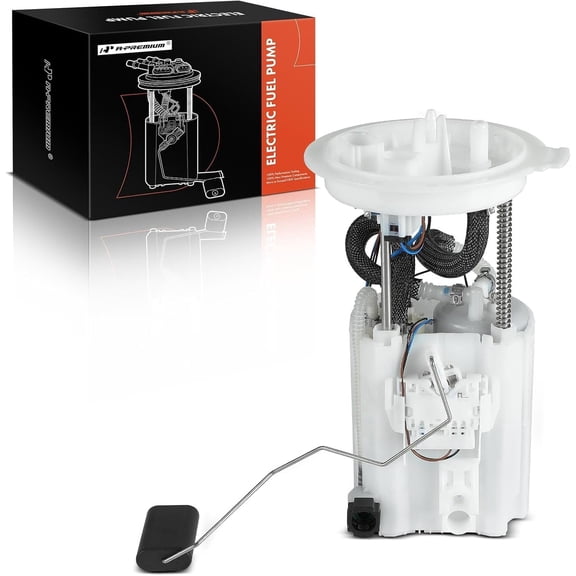 A-Premium Electric Fuel Pump Module Assembly Compatible with Volkswagen Tiguan 2018-2022 & Audi Q3 2019-2021, 1.4L 2.0L, With 2 Connectors, 6 pins & 2 pins