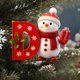 thumbnail image 2 of Decoraciones Del Árbol de Navidad 26 Letras Ornamentos Colgantes de Bricolaje para la Decoración Colgante Del Árbol de Navidad, 2 of 6