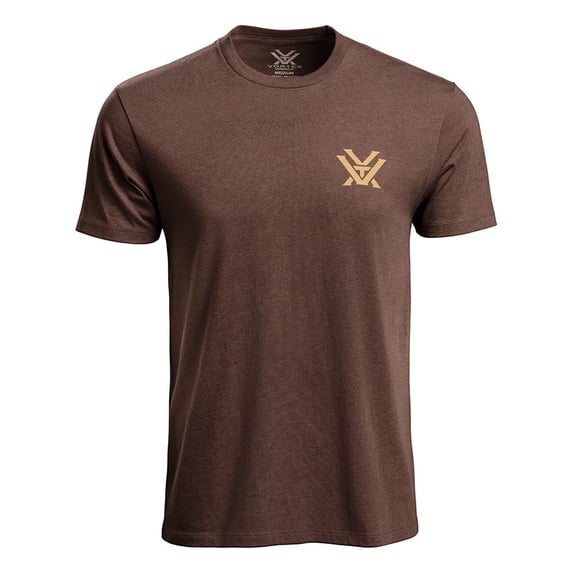 VORTEX Adult Male Counting Sheep T-Shirt, Color: Brown Heather, Size: 2XL