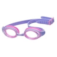 thumbnail image 4 of Gafas de natación para niños dibujos animados ajustables para niños Gafas de natación livianos Violeta rojo, 4 of 8