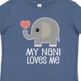 thumbnail image 4 of Inktastic My Nani Loves Me Grandchild Boys or Girls Baby T-Shirt, 4 of 5