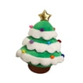 thumbnail image 4 of Árbol de Navidad de peluche, bonito adorno navideño para el dormitorio familiar y los amigos. 25 centímetros, 4 of 9