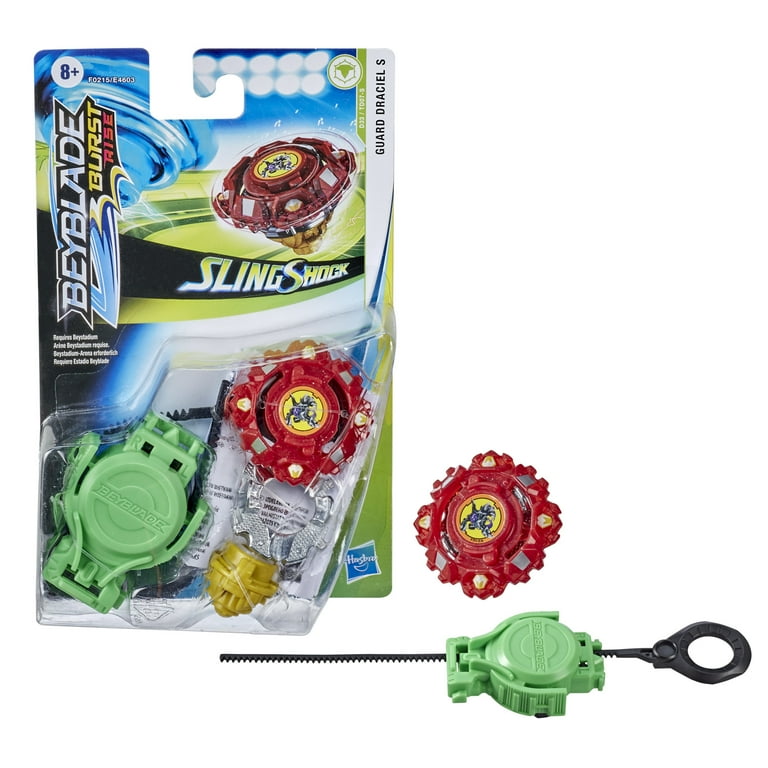 Beyblade Burst Rise Slingshot Guard Draciel S Battling Top Set for