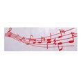 thumbnail image 3 of Qty3 Music ETIQUETA ENGOMADA VINILO BUMPER COCHE TRUCK LOCKER HOME WALL rojo Sharpla Calcomanías de calcomanías, 3 of 8